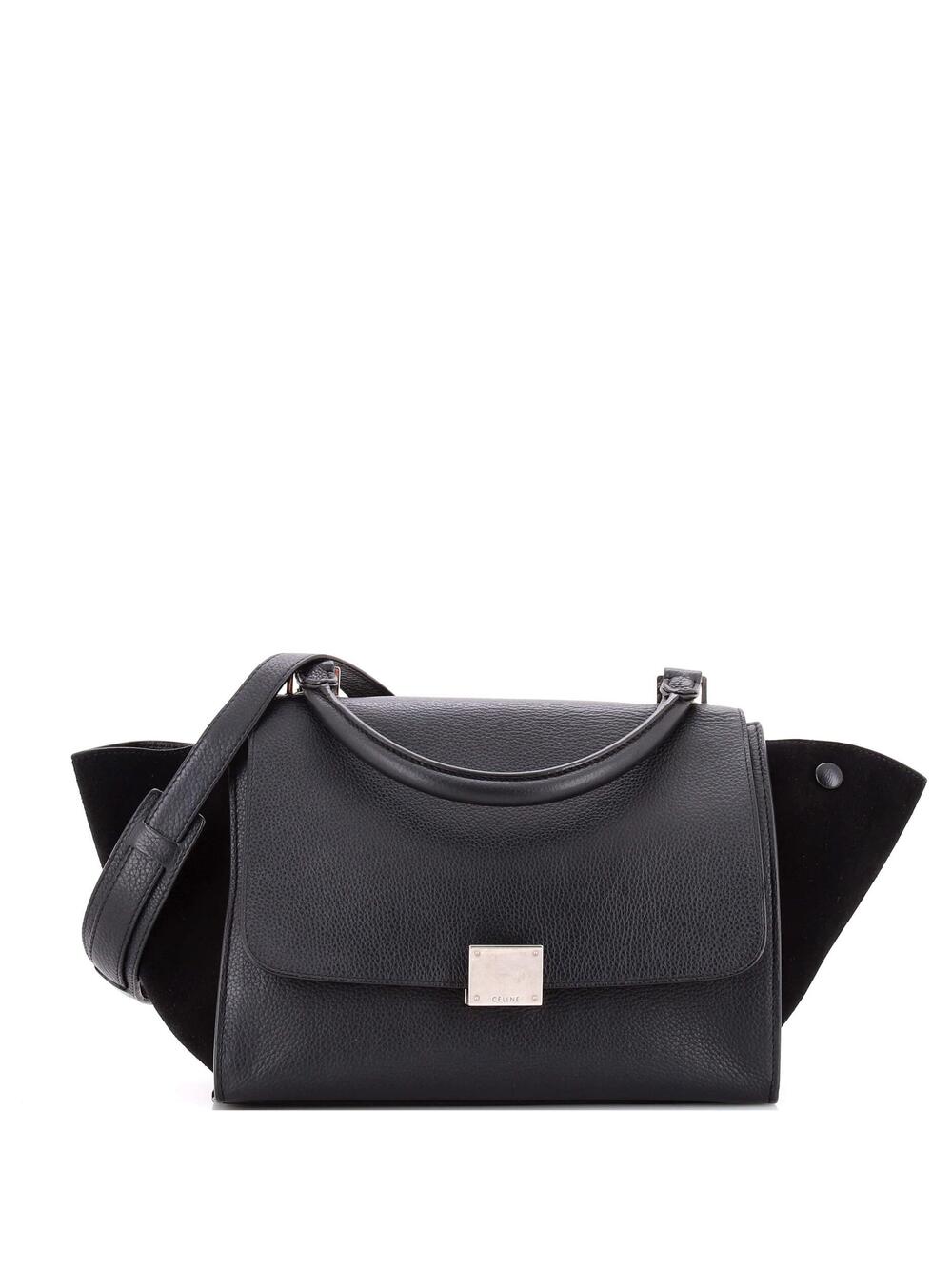 Celine Trapeze Bag Leather Small #227068C10B